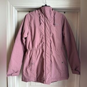 Columbia Winter Vista Insulated Womens Jacket with Faux Fur Hood Large. NEW